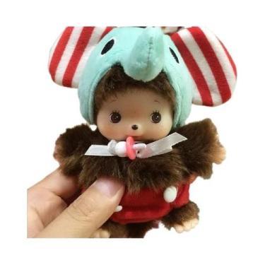 Imagem de Brinquedo De Pelúcia Macaco Medalhado De 15cm, Pingente De Bolsa De Al