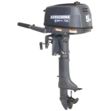 Imagem de Motor de Popa 5Hp 2T 2,8L Seatec Kawashima