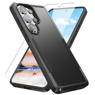 Imagem de Capa para Samsung Galaxy S26 Ultra, capa para Galaxy S26 Ultra com protetor de tela HD [teste de queda de grau militar] Capa protetora resistente resistente à prova de choque para Samsung S26 Ultra