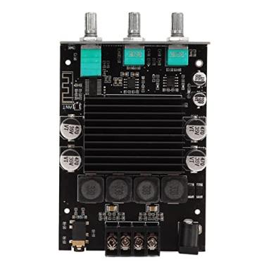 Imagem de Akozon Placa Amplificadora de Potência YS XPSM 150Wx2 Com Chip TDA7498E, Canal 2.0, Controle de Agudos e Graves, Módulo Amplificador de áudio DC12-32V