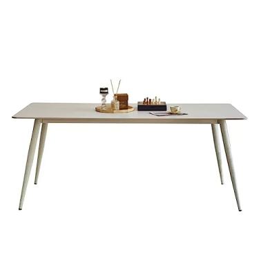 Imagem de Mesa de PC versátil para mesa de rock para casa moderna minimalista para casa pequena mesa luxuosa minimalista cadeira de escritório fácil de instalar (140 cm)