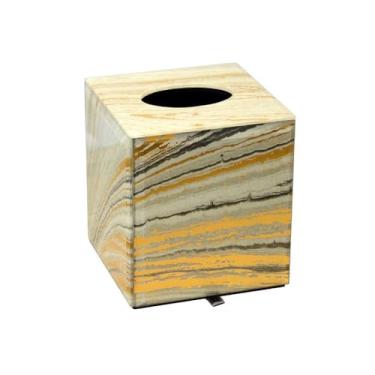 Imagem de Caixa de lenços de vidro moderna para casa, sala de estar, mesa de jantar, caixa de gaveta dourada, caixa de armazenamento, enfeites decorativos de mesa