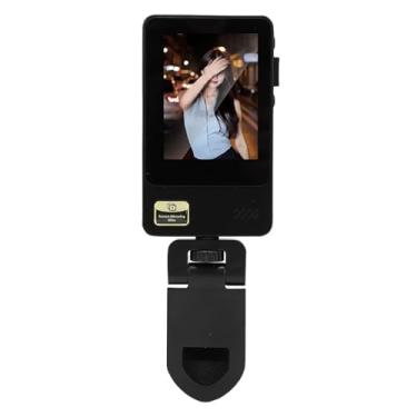 Imagem de Zopsc Tela Selfie Sem Fio de 2,4 Polegadas, Espelho de Telefone Com Clipe Com Tela XDP, Conectividade WiFi, Bateria Estendida, para Fotografia de Transmissão Ao de Vlog