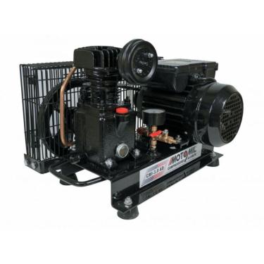 Imagem de Compressor Ar Direto com Motor 1HP 2 Polos Bivolt CMI-3,0AD Motomil