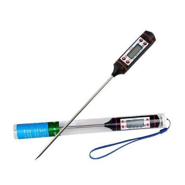 Imagem de Termômetro Culinário Cozinha Espeto Dia Dos Namorados Nº70