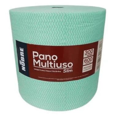 Imagem de Pano Multiuso Verde 28cm X 300 Metros Com Picote Nobre