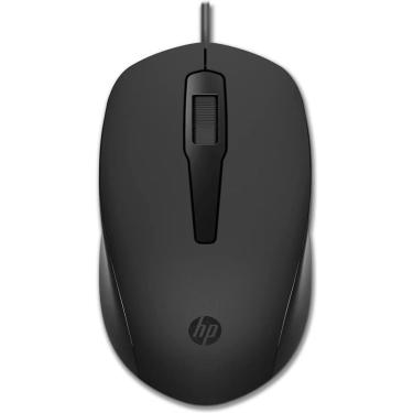 Imagem de Mouse HP 150, 1600 DPI, Dongle USB-A, Preto - 240J6AA-Unissex