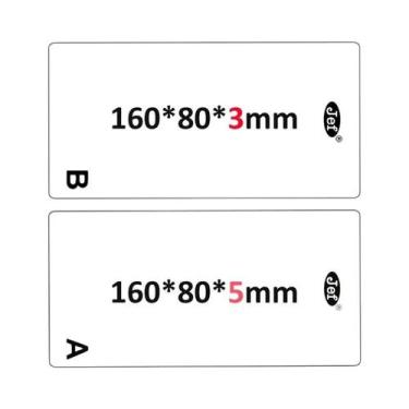 Imagem de Conjunto De 2 Peças De Base De Corte Transparente Em Acrílico Para Máq