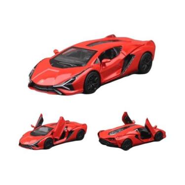 Imagem de Carrinho De Brinquedo Miniatura Lamborghini Super Sport Diecast Para M