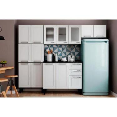 Imagem de Cozinha Modulada Completa Múltipla 4 Peças (2 Armários + 1 Balcão + 1 