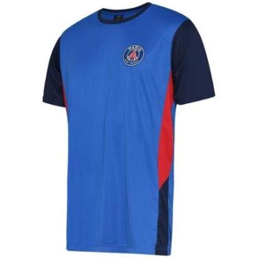 Imagem de Camisa PSG Paris Saint Germain Faixa Vermelha Masculina-Masculino