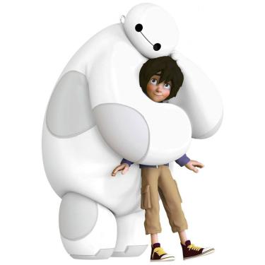 Imagem de Enfeite de Natal Hallmark Keepsake Disney Big Hero 6 10º Aniversário Hiro e Baymax, Plástico 7,4x10,1x6,7 cm