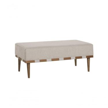 Imagem de Puff Para Quarto Madeira Maciça 1,60m - Califórnia - Bianchi