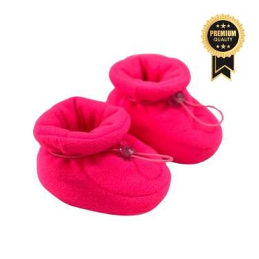 Imagem de Pantufa Botinha Baby Bebê soft Sapatinho - Catarinense, Rosa flour 136