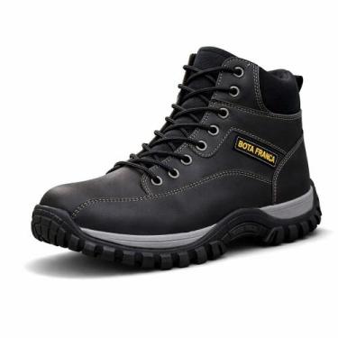 Imagem de Bota Coturno Adventure Masculino Robusto Resistente Solado Antiderrapa