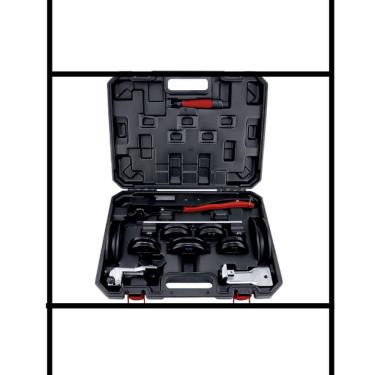 Imagem de Kit Curvador Dobrador de Tubos e Canos 1/4 a 7/8 Hulter PRO