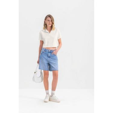 Imagem de Blusa Cropped Feminina Em Moletinho Essendi-Feminino