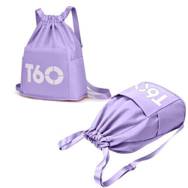 Imagem de Bolso T60 Lilás Dobrável Unissex Impermeável Treino Corrida, Lilás
