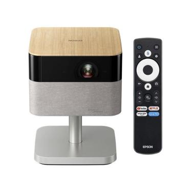 Imagem de Projetor Portátil Suporte Ajustável Smart Epson Lifestudio Flex Plus 4K PRO-UHD EF 72K Som Bose-Unissex