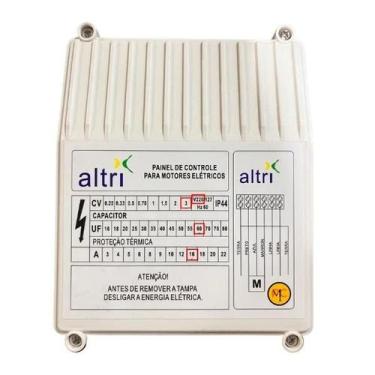 Imagem de Altri Painel Para Bomba de Poço Com Entrada Para Boia 3 fios 3.00cv Mo