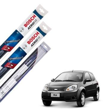 Imagem de Kit palheta Limpador Parabrisa Ford Ka 2006 2007 2008 2009 - Bosch e V