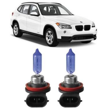 Imagem de Lampadas super branca farol milha bmw x1 2010 adiante h11 - VELOX TIGE