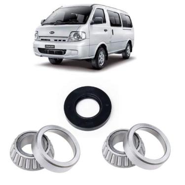 Imagem de Rolamentos Pinhão Diferencial KIA Besta 3.0D kit - AD Parts