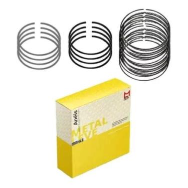 Imagem de Jogo Anéis Pistão Standard Kombi Fusca Karmann 1.5 8v - METAL LEVE