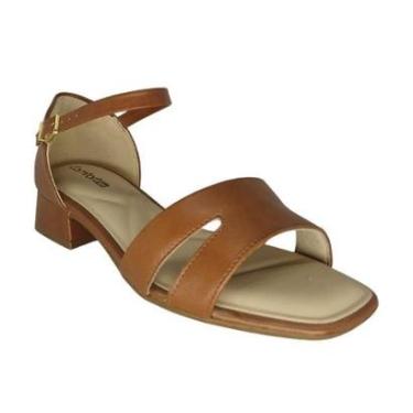 Imagem de Sandália Comfortflex Salto Baixo-Feminino