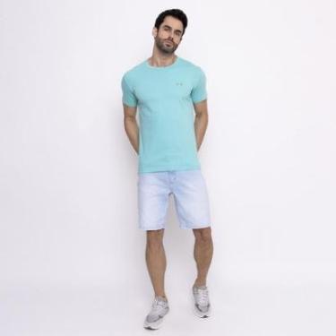 Imagem de Camiseta Masculina Básica Vih Triny com Bordado Algodão Premium Itália-Masculino