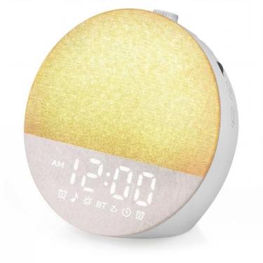 Imagem de Despertador Sunrise Warm Clock White Noise Machine Geuuap com sonífero