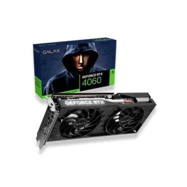 Imagem de Placa De Vídeo Galax GeForce RTX 4060, 8GB, 1 Click Oc V2, GDDR6, 128 Bits - 46nsl8md9nxv