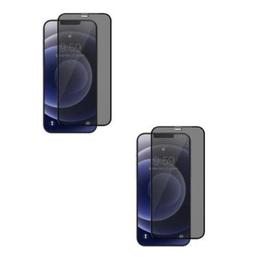 Imagem de 2UN Película 3D Vidro Privacidade Anti Espião Para Iphone 16 Plus - LX