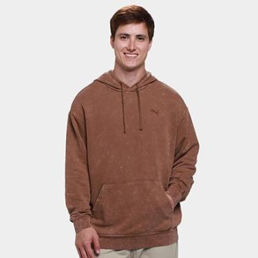 Imagem de Moletom Puma Elevated Relaxed Wash Hoodie Masculino-Masculino