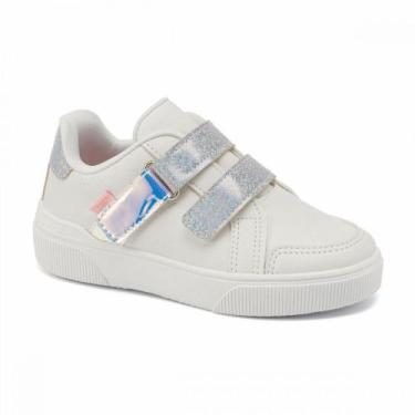 Imagem de Tenis Klin 317054 1 Sky Menina Infantil, Branco, 23