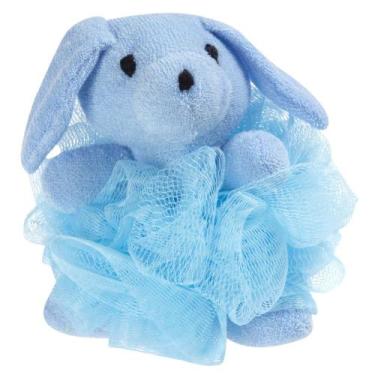 Imagem de Esponja Infantil Para Banho Em Nylon Coleção Kids Marco Boni, Azul, Ca