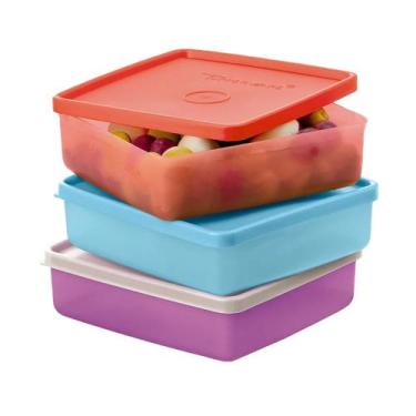 Imagem de Kit Tupperware Refri Box 400ML 3 peças