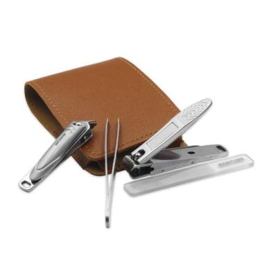 Imagem de Alicates de Unhas Cuticula Kit Manicure Aço inox Premium - MADE BASICS