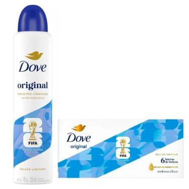 Imagem de Kit Dove Original Sabonete E Desodorante