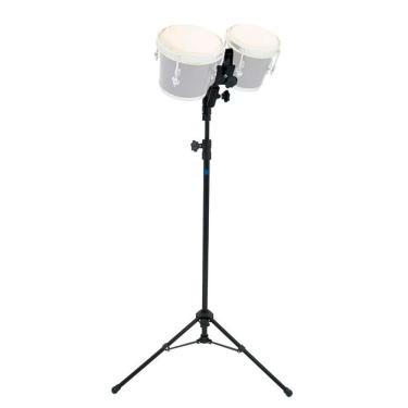 Imagem de Pedestal Para Bongo Preto Visão Musical Vp1bgobk