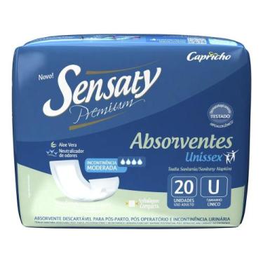 Imagem de Absorvente Pós Parto Capricho Sensaty Premium - 20 Unidades