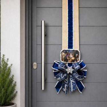 Imagem de Escapulário Nascimento Cristo Decoração Natalino Porta 2,5m - Genérico