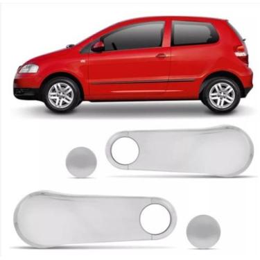 Imagem de Aplique Cromado Manivela Reg. Vidro GOL 97/... e FOX - SerAuto