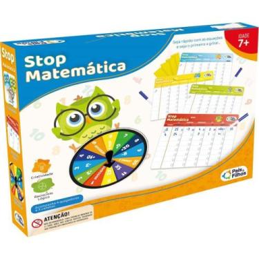 Imagem de Brinquedo Diverso STOP Matematica - Pais e Filhos