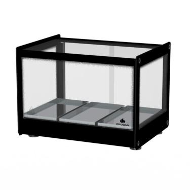 Imagem de Estufa Elétrica PRVR-30 3 Bandejas Removíveis Aquecimento Uniforme Design Reto Inox 110V Progás