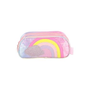 Imagem de Estojo Escolar Infantil Luxcel UP4YOU Rosa - EI41095UP
