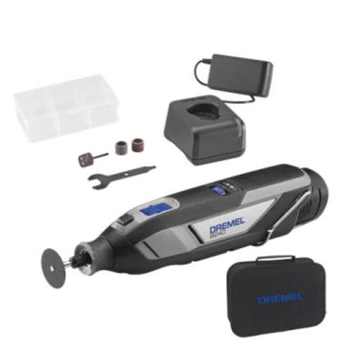 Imagem de Retifica Série 8240 Bateria 12V MAX Bivolt 110/220V Com Bolsa e 5 Aces