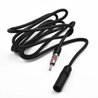 Imagem de Cabo Extensor Universal De 180cm Para Antena De Rádio Automotivo AM FM