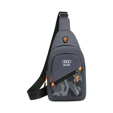 Imagem de Bolsa Transversal Masculina Para Peito, Bolsa De Cintura, Organizador 