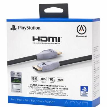 Imagem de Cabo HDMI PowerA PS5 3m 8K 60Hz 4K 120Hz Ultra High Speed Licenciado P